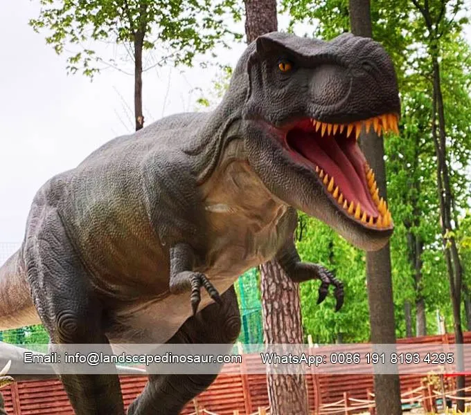 Statuie în mărime naturală T Rex Jurassic Park