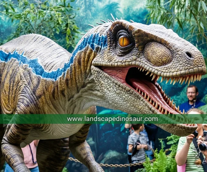 animatronic Velociraptor animatronic Velociraptor